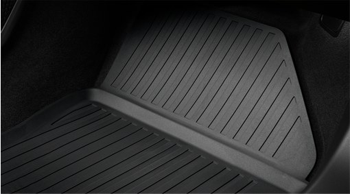 Shaped plastic passenger compartment mats S60