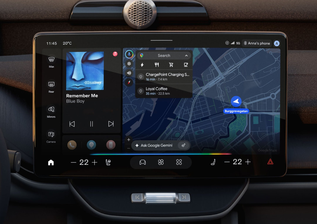 Volvo EX60 Google Gemini