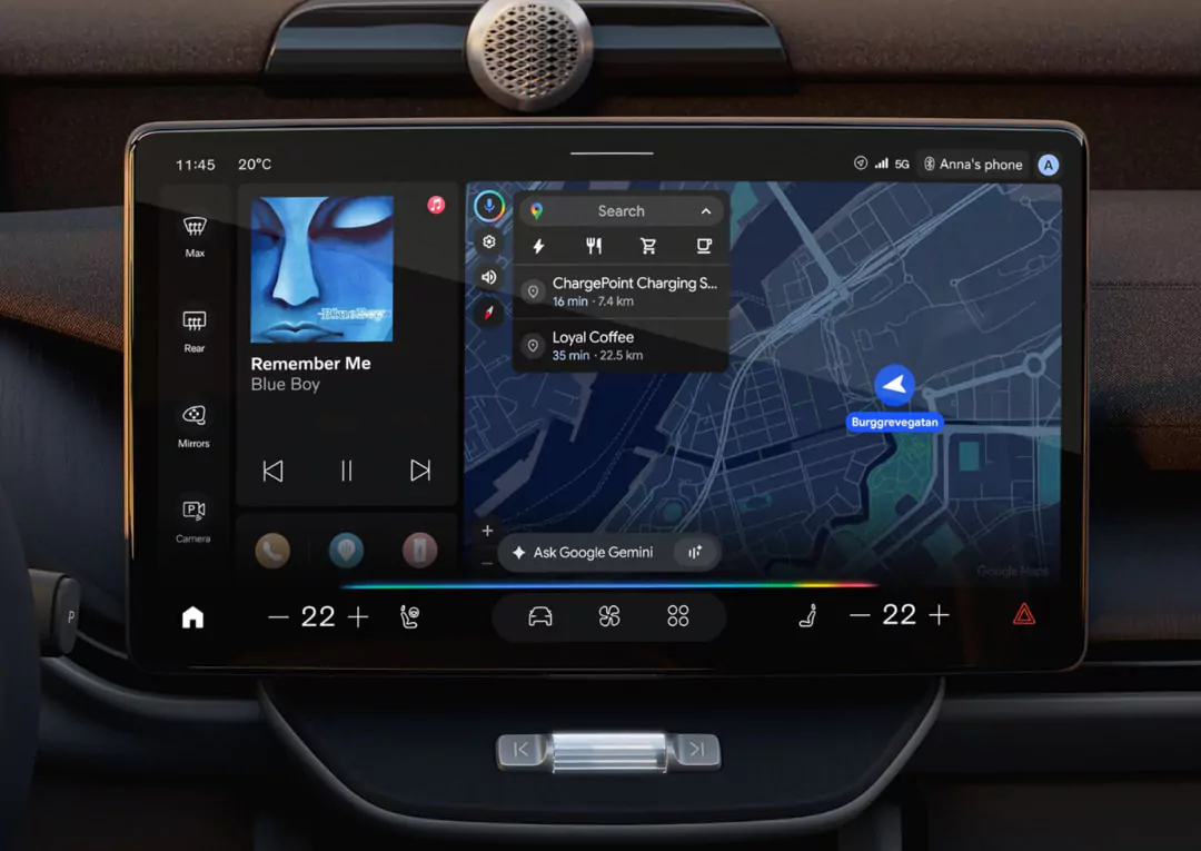 Volvo EX60 Google Gemini